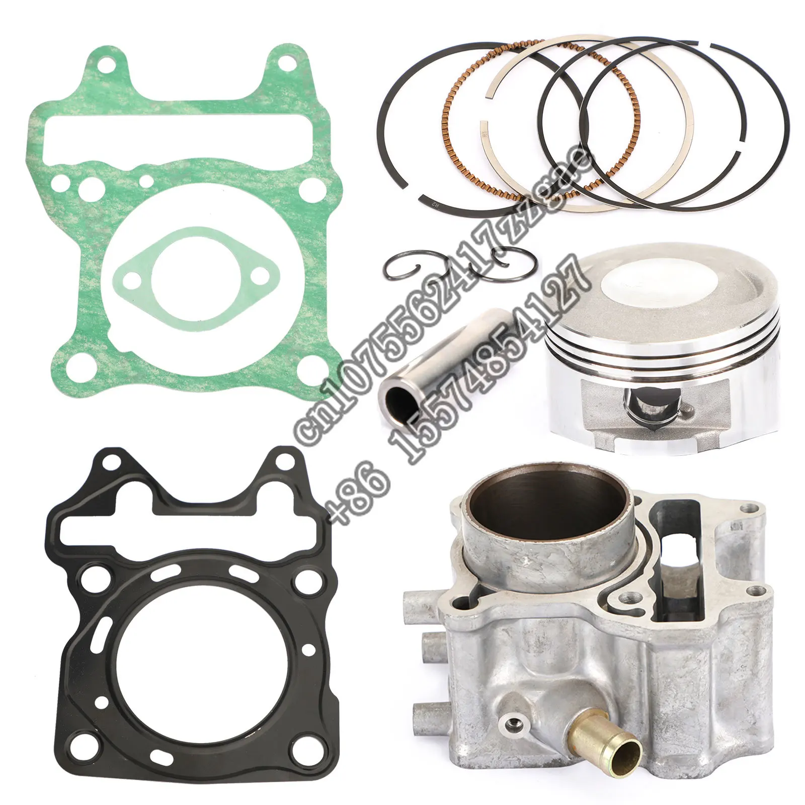 58mm Cylinder Piston Rings Gaskets Kit 150ccm For Honda PCX 125 150 SH 125 150 Big Bore 2013-2018 2015 2016 2017