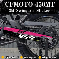 Per CFMOTO 450MT mt 450 450-MT IBEX 450 moto Swingarm Sticker albero rotante braccio oscillante decalcomanie di protezione impermeabile