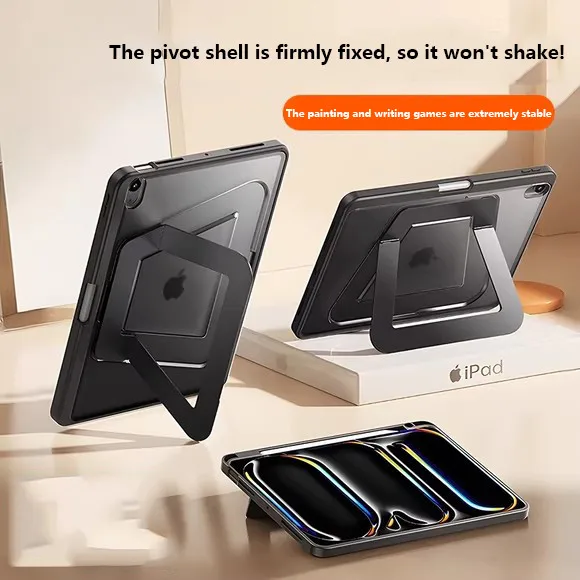 

Роскошный прозрачный чехол со слотом для ручки для Huawei MatePad Air 12 Pro 12 2025 2024 12 X, защитный чехол с кронштейном для оборудования и подставкой