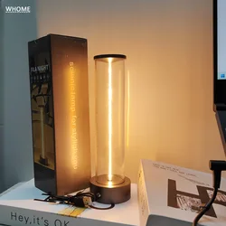 Minimalist Table Lamp Bedside Cordless Desk Lamp NEW LIGHT Designed Large Charge Modern Nightstand Lights 3 Level Touch Dimmable