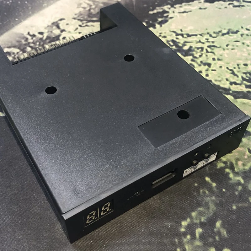 Emulador de disquete para órgão eletrônico e máquina de bordar, USB, display LED de 2 bits, 720K, SFRM72-TU100K, 3,5"