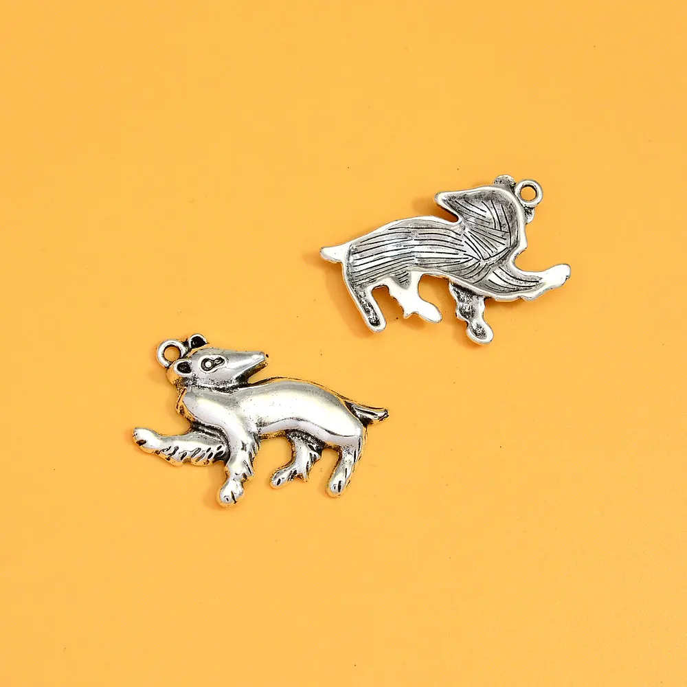 10pcs/lots Vintage Lion Snake Raven Bird Badger Charms Animals Pendants For Diy Jewelry Making Supplies Accessories Handmade — zdjęcie 5