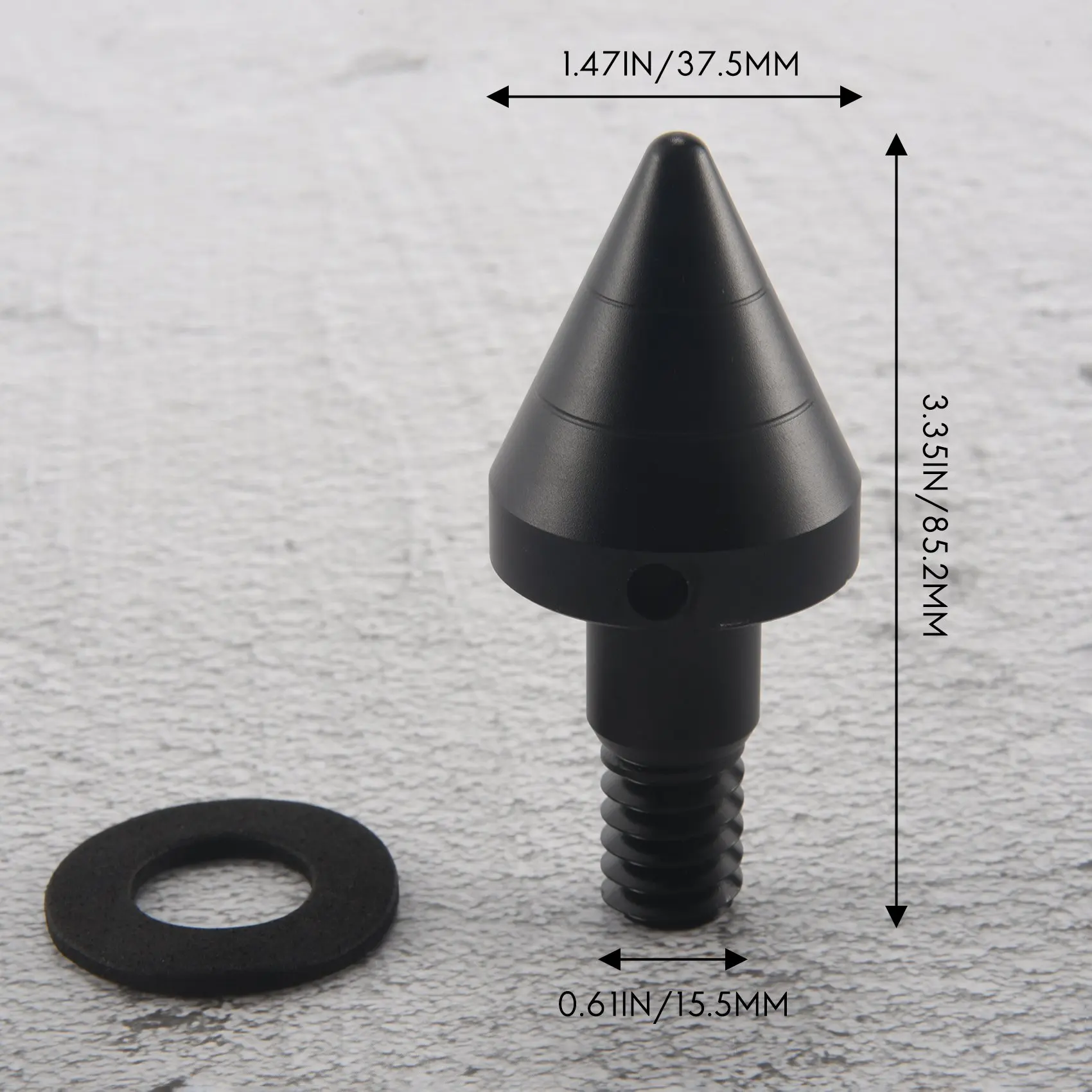 

# Защитная защита заднего бампера 067 Вт для Benz SMART Fortwo ED 451 2009-2014, черный (черный)