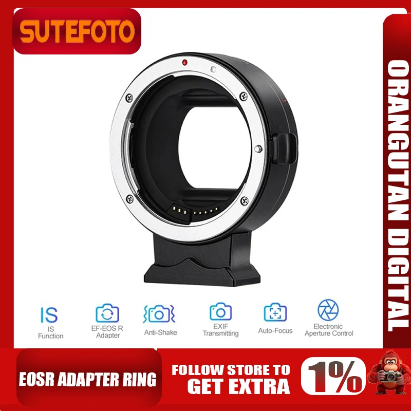 Sutefoto EF-EOS R F… - image