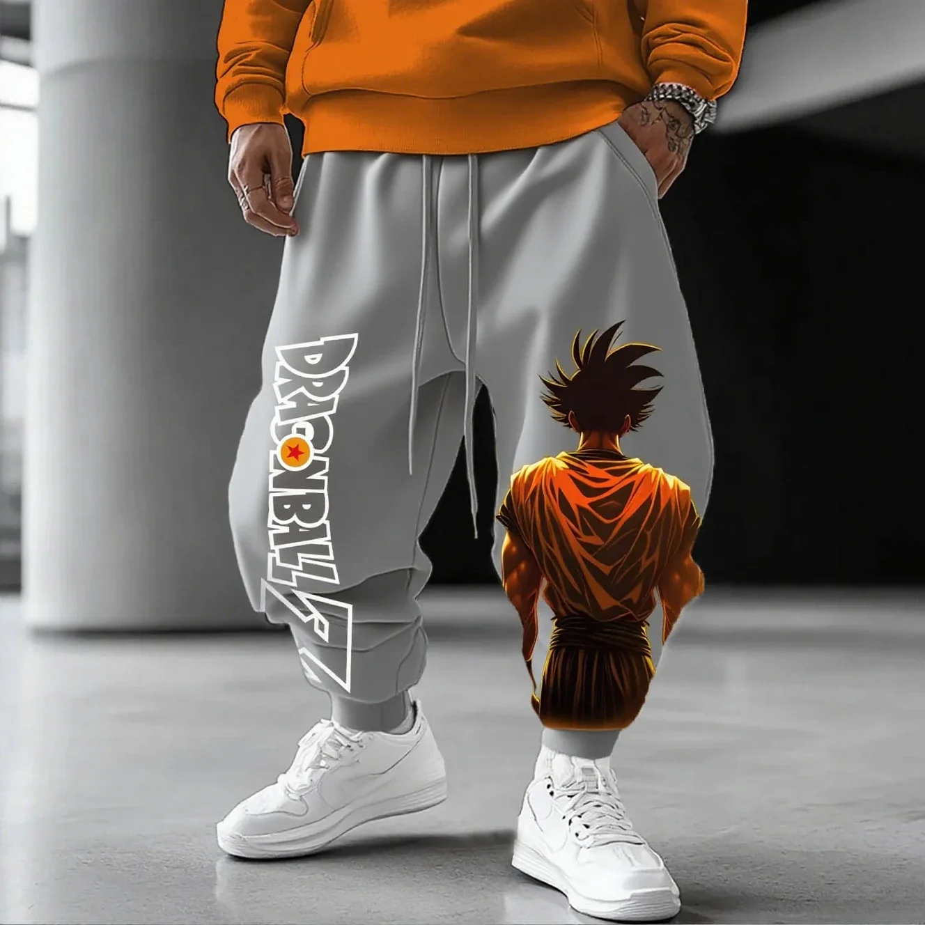 

2025 Dragon Ball Goku Jogger Pants Men Women Anime Streetwear Casual Sweatpants Loose Fit Graphic Printed Trousers Autumn Y2k