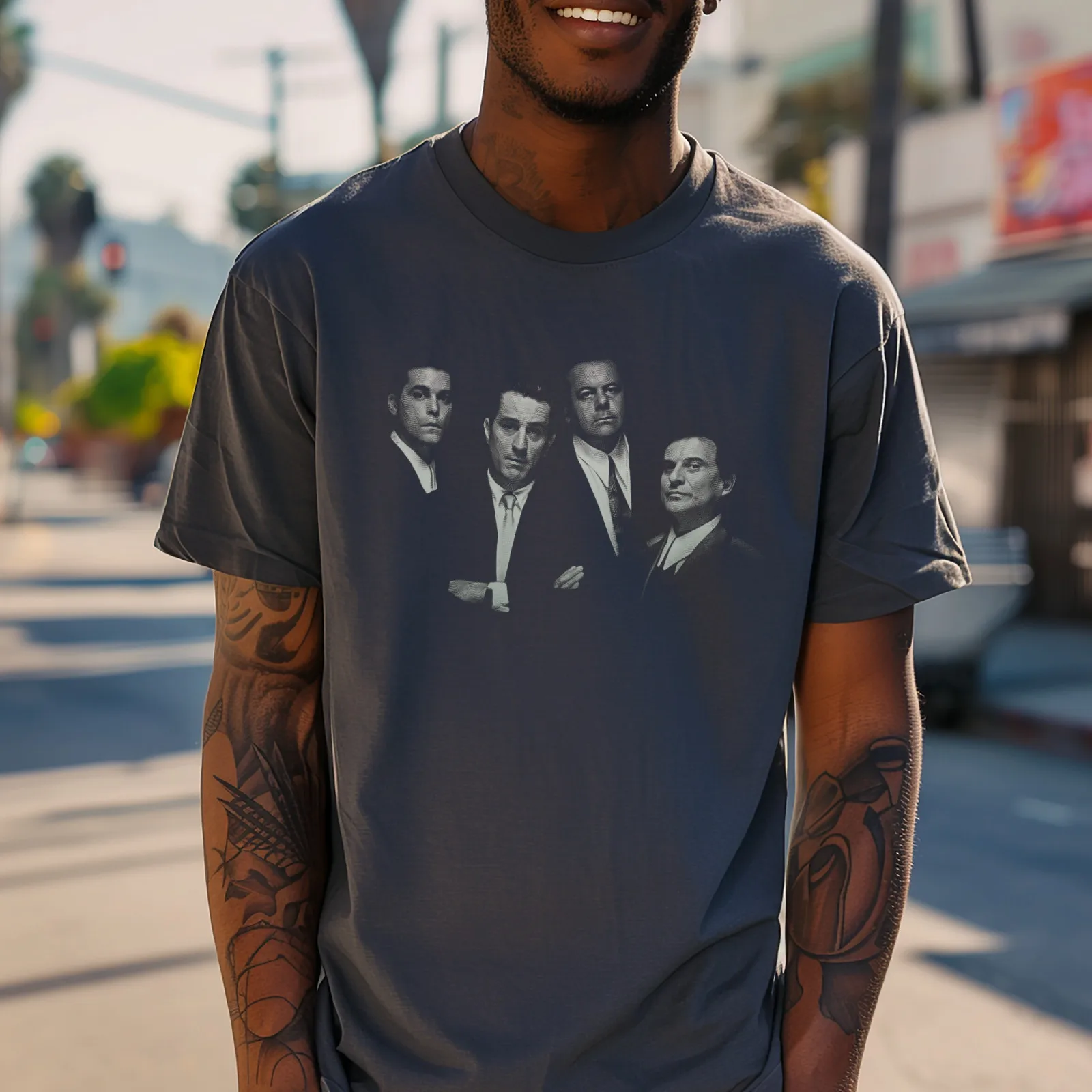 Vintage Goodfellas T-Shirt | Gangster Movie Tee | Scorsese DeNiro Retro Cinema