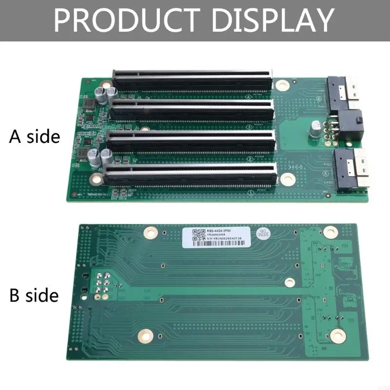 ตัวแปลง D7YC SFF-8654 เป็น PCIE ตัวแปลงรองรับ SFF-8654 8I ถึง PCIE x16 Gen4.0 อินเทอร์เฟซแปลงอะแดปเตอร์การ์ด