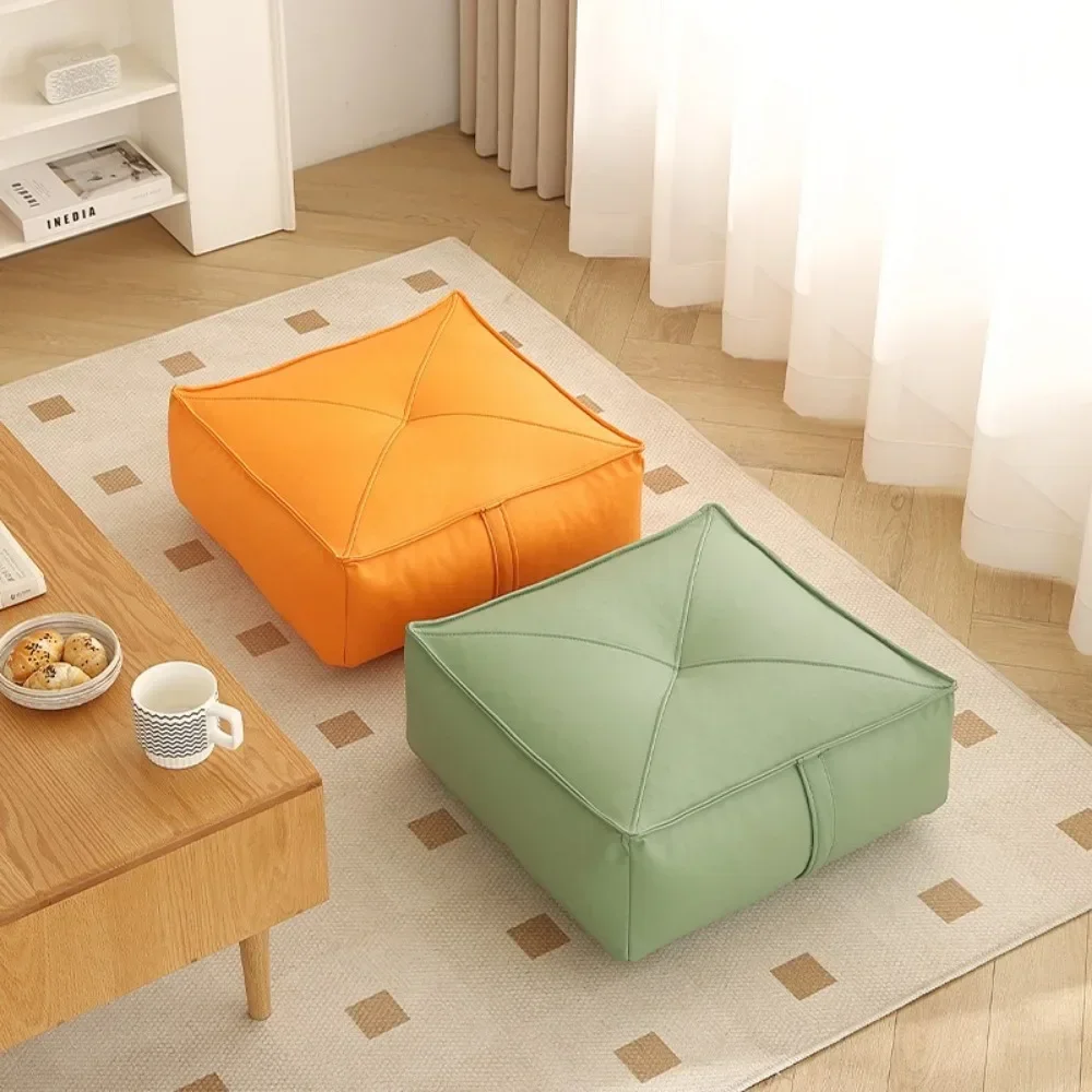 1pc Tatami Thick Small Sitting Pier Futon Leather Floor Cushion Lazy Cushion Balcony Bedroom Stool Mat Cojín De Tatami 다다미 방석