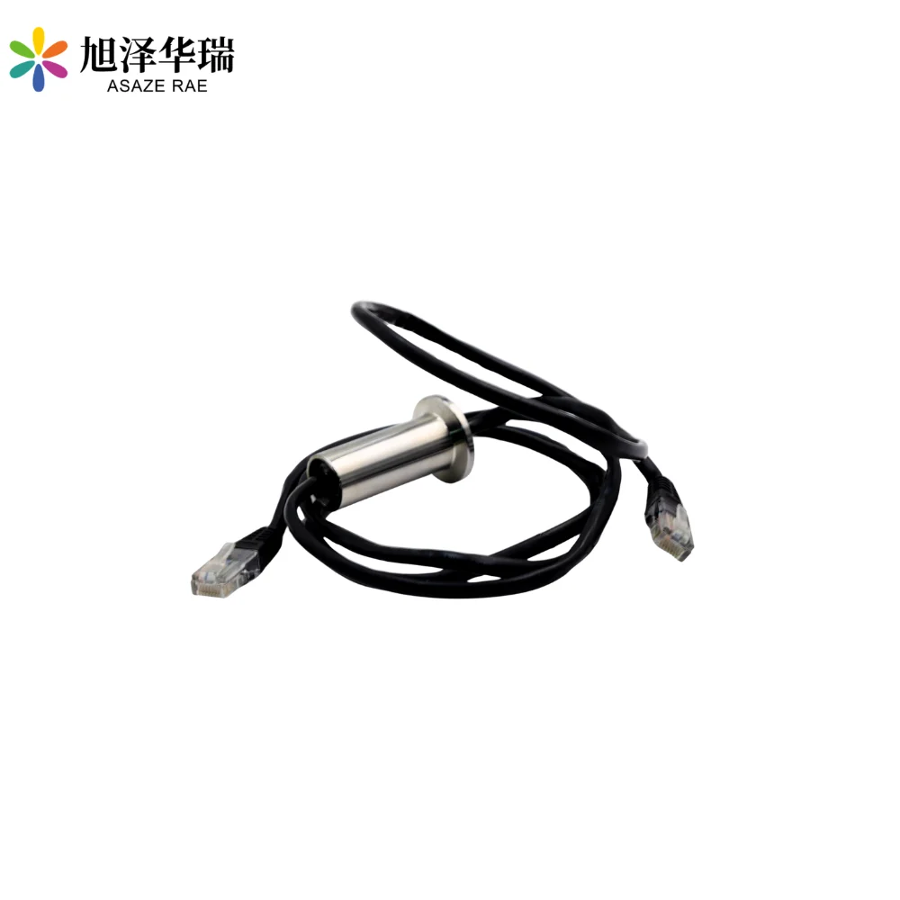 Asaze Rae Customized KF25 RJ45 Ethernet Cable Feedthrough Flange for Space Simulation/Thermal Vacuum Chamber