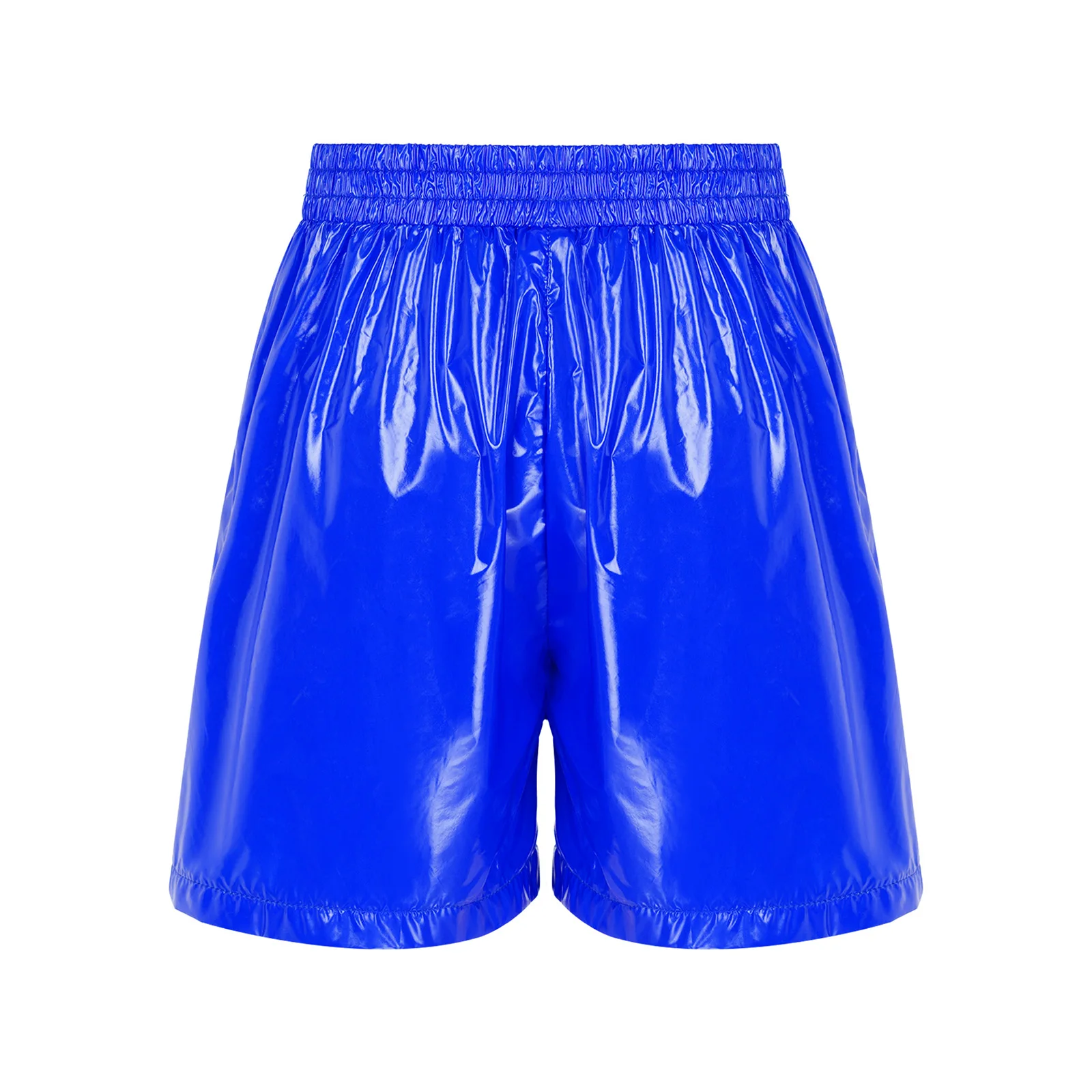 Kids Boys Girls Water Resistant Shorts Color Blocking Reflective Strips Athletic Trunks Lightweight Sportswear for Running
