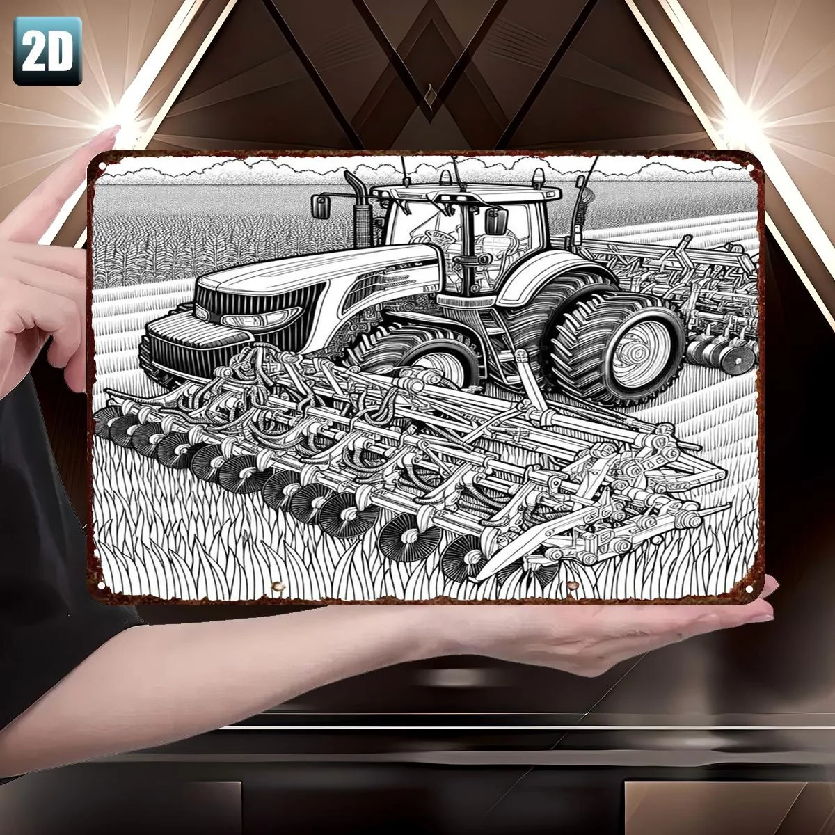 2D Plat 1 PièCe, "T…