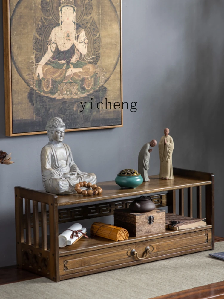 YY New Chinese Style Clothes Closet Altar Buddha Shrine Household Modern Light Luxury Small Altar