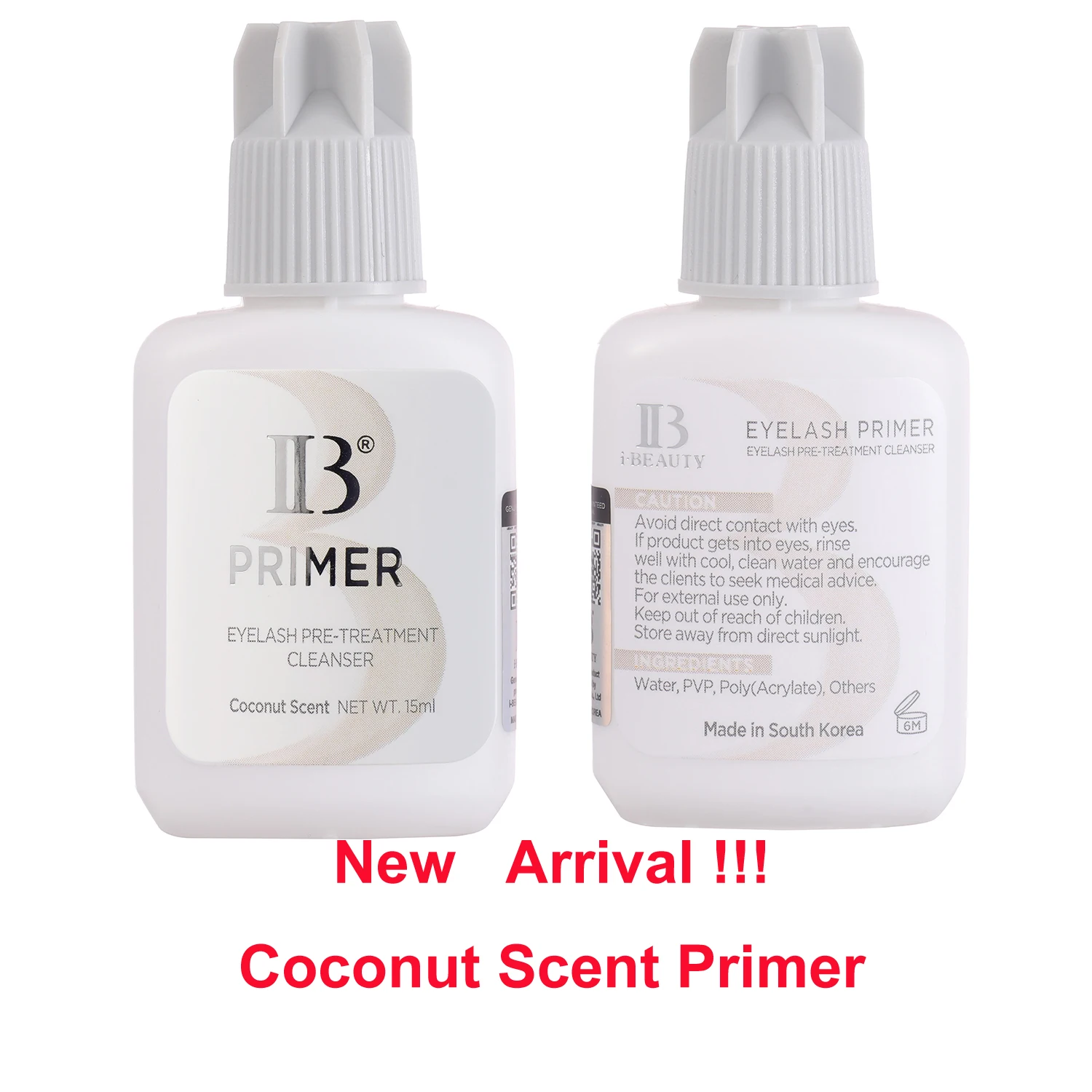 I Beauty Coconut Primer New Fruit Scent IB False Eyelash Extension Accessories Magnetic Extension 15ml Korea Makeup Tools