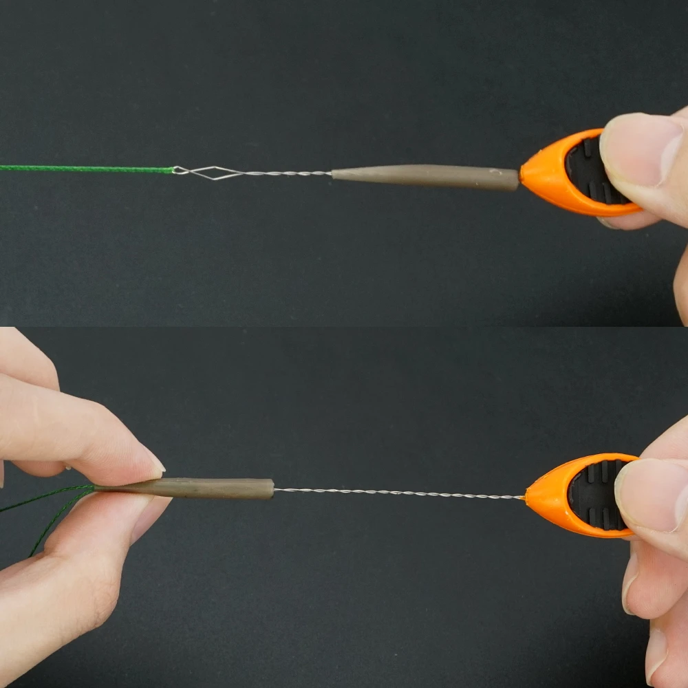 2 قطعة Hirisi صيد سمك الشبوط الطعوم تزوير إبرة الطعوم تلاعب مجموعة أدوات الحفر عقدة مجتذب خط Boilie توقف الصيد اكسسوارات