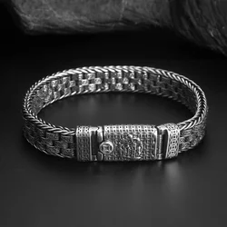 HX High-end Style Seiko Eternal Rattan Grass Pattern Bracelet Boys Lucky and Treasure Personality Female Couple Jewelry
