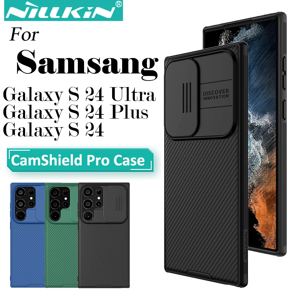 Nillkin для Samsung Galaxy S24 Ультра чехол CamShield Pro слайд камера защита конфиденциальности задняя крышка для Samsung S24 S24 + Plus Nillkin для Samsung Galaxy S24 Ультра чехол CamShield Pro слайд камера защита конфиденциальности задняя крышка для Samsung S24 S24 + Plus
