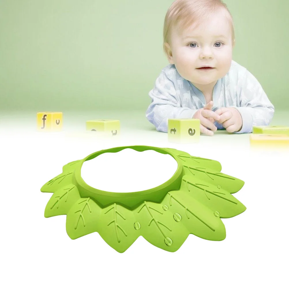 شامبو استحمام قابل للتعديل مقاوم للماء لحماية العين والأذن للأطفال الرضع حديثي الولادة قبعة استحمام للأطفال الرضع