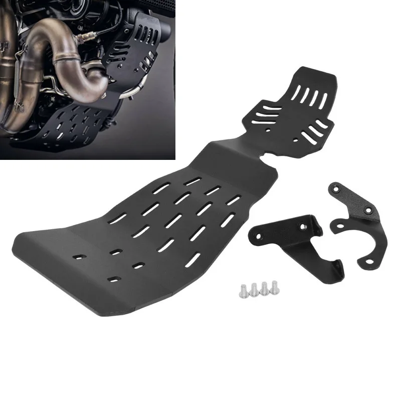waase For Ducati Scrambler 800 2015 2016 2017 2018 2019 2020 2020 4mm Thick Engine Belly Pan Protection Skid Plate Protector