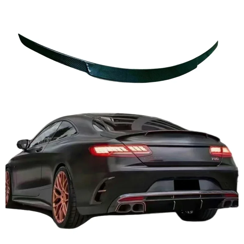 Car Accessories Carbon fiber Rear wing Fixed wing Rear spoiler For Mercedes-Benz C217 2014-2019