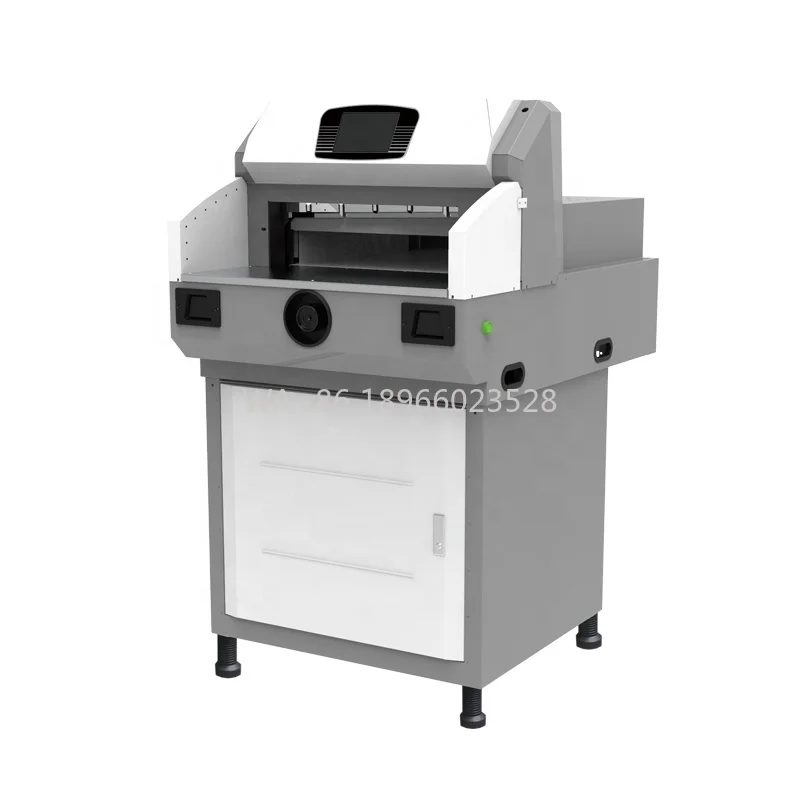 Programmed Hydraulic Electric Paper Cutting Machine 4908B Vertical Heavy Duty Paper Cutter