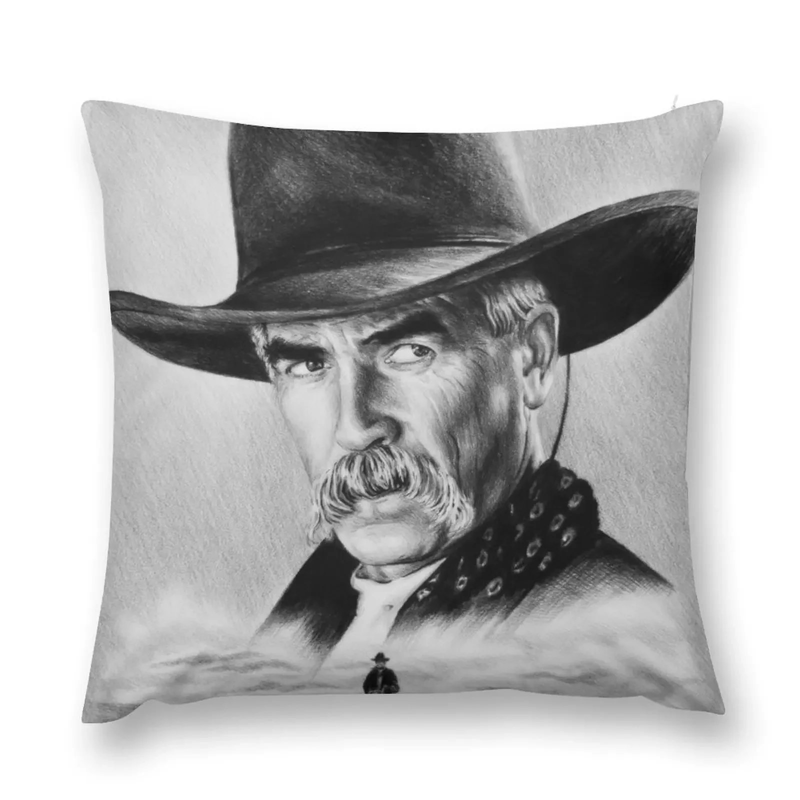 

Sam Elliot Lone Rider Throw Pillow Cushion Covers For Living Room Decorative Cushions New year Sofa Cushions Cover pillow