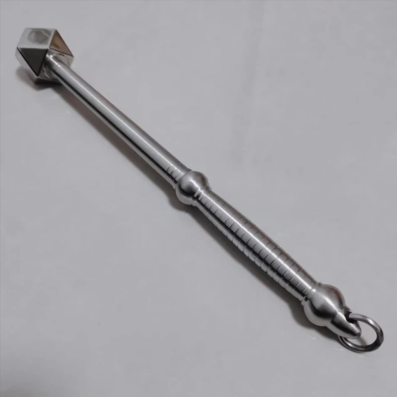 Outdoor Portable EDC Handmade Stainless Steel Short Hammer Car Mounted Window Breaking Defense Tool