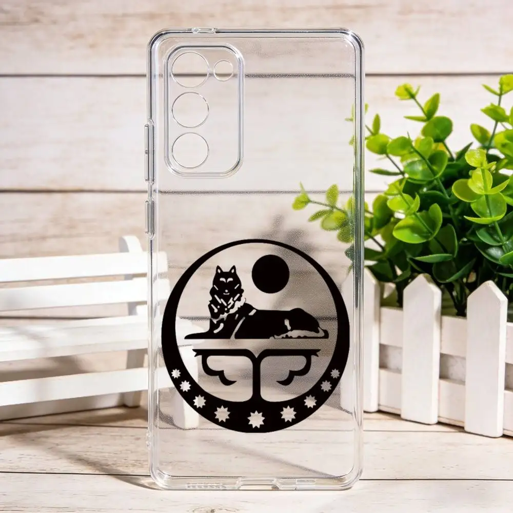 

Chechen Coat Of Arms Art Phone Case For Samsung Galaxy S24 S25 S23 S22 S21 Plus S24 S25 Transparent Cover Case