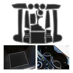 Anti-Slip Gate Slot Cup Mat for Kia Sportage NQ5 2021 2022 2023 (European Version Only) Accessories Non-Slip Pad