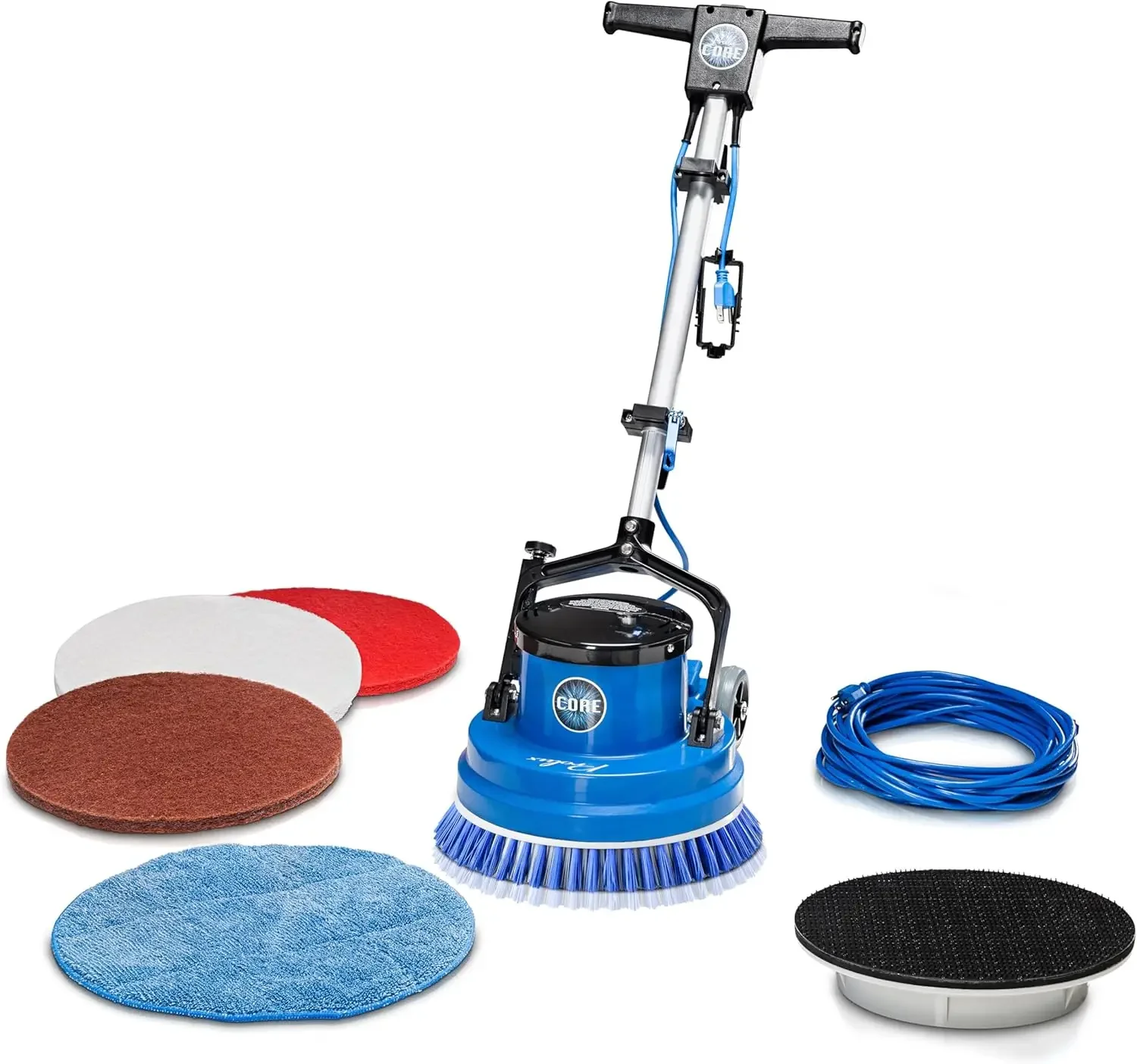 Core Heavy Duty 15 inch Floor Buffer Scrubber and Polisher Cleaning Machine - All floor surfaces