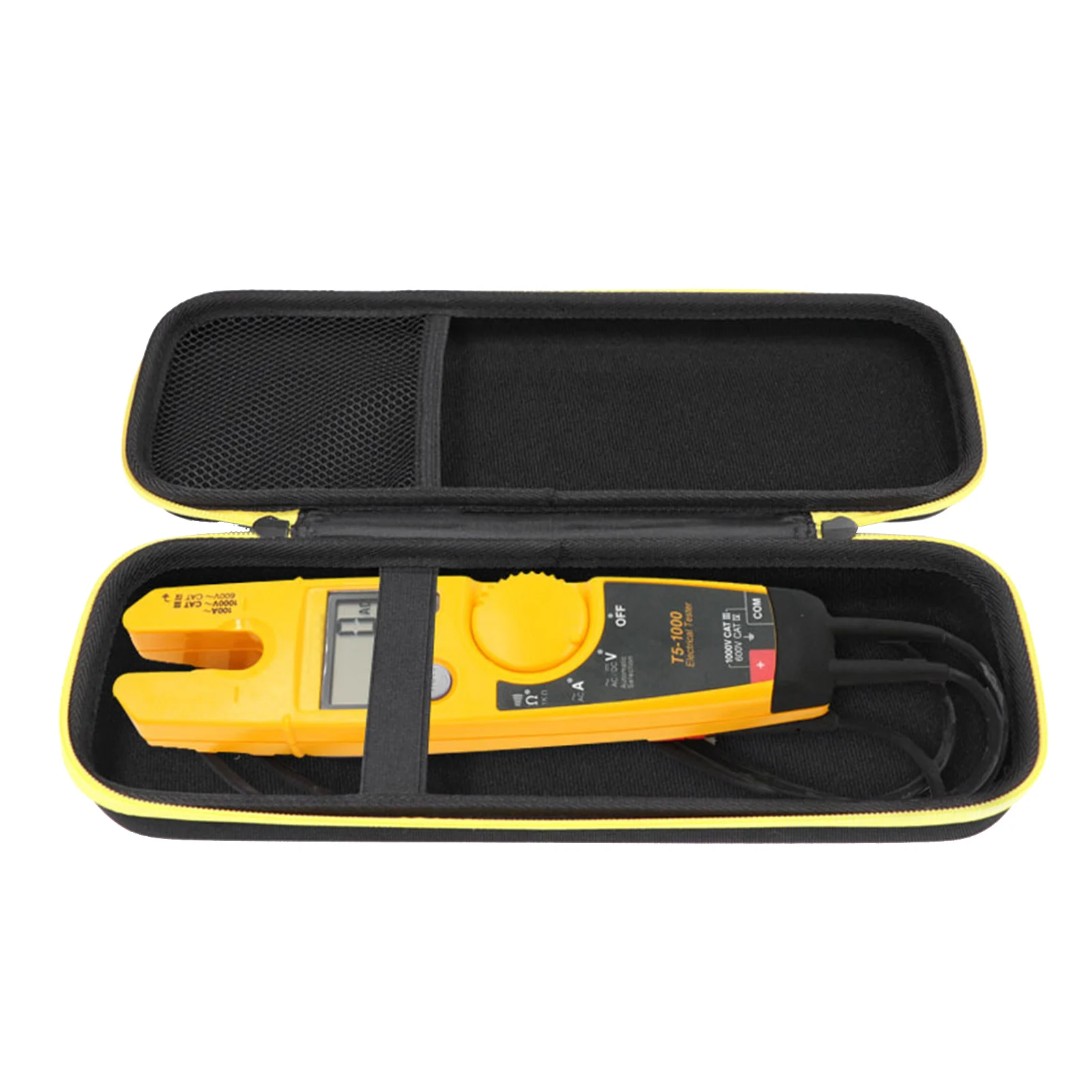 Portable Storage Case with Zipper Carrying Storage Bag for Multimeter Protective Hard Case Replacement for Fluke T5-1000/T5-600