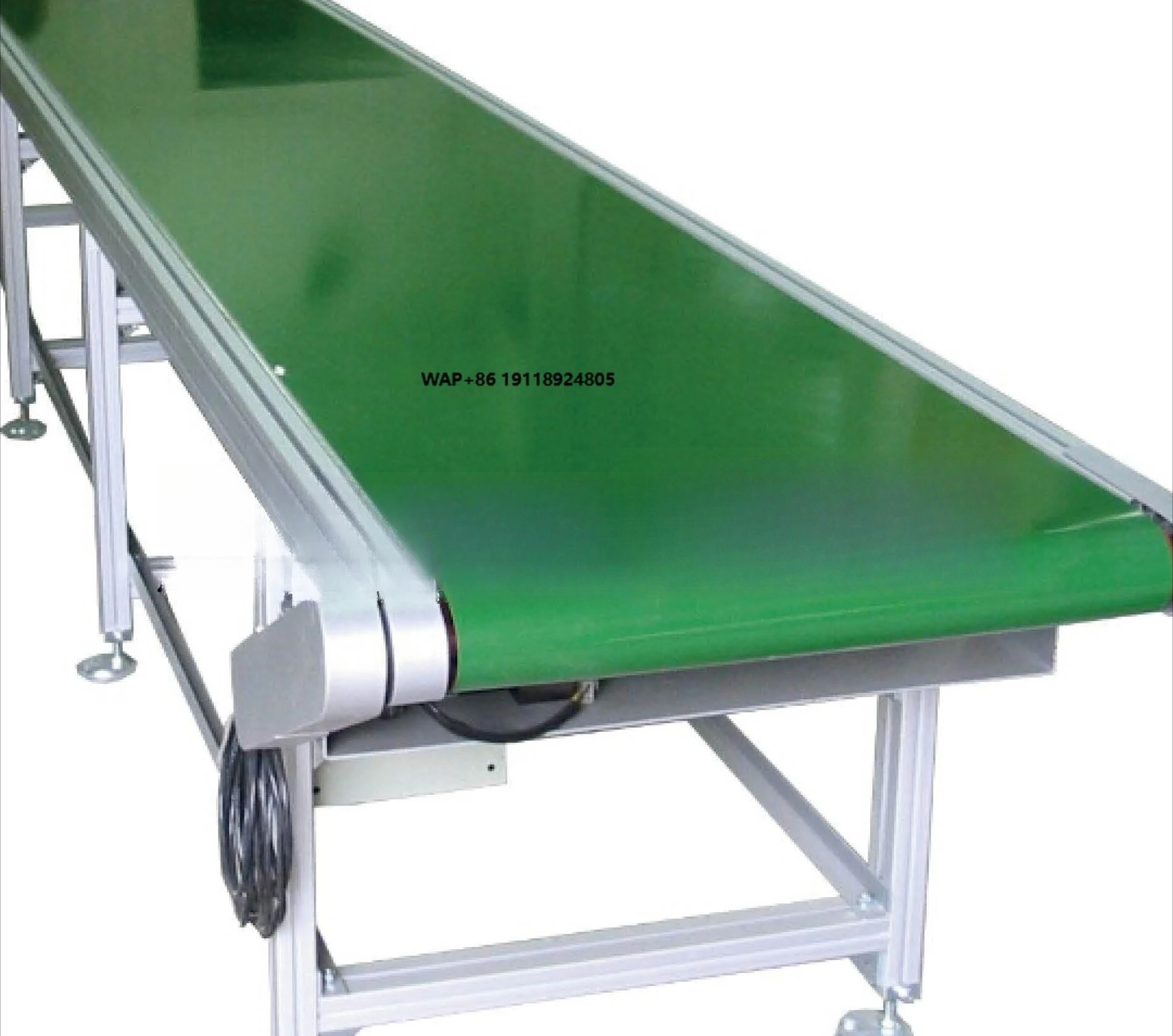 Industrial Table Top Conveyor Belt System | Stainless Steel Adjustable Speed Modular Design Easy Installation for Food Packaging