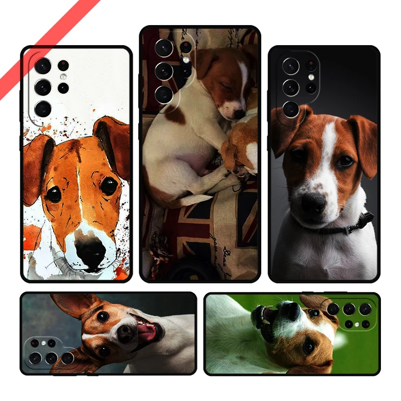 Jack Russell Terrier Dog Phone Case For Samsung Galaxy S20 FE S21 S10 S23 Plus S24 S22 Ultra Coque Note20 Note10 S9 S8 Cover