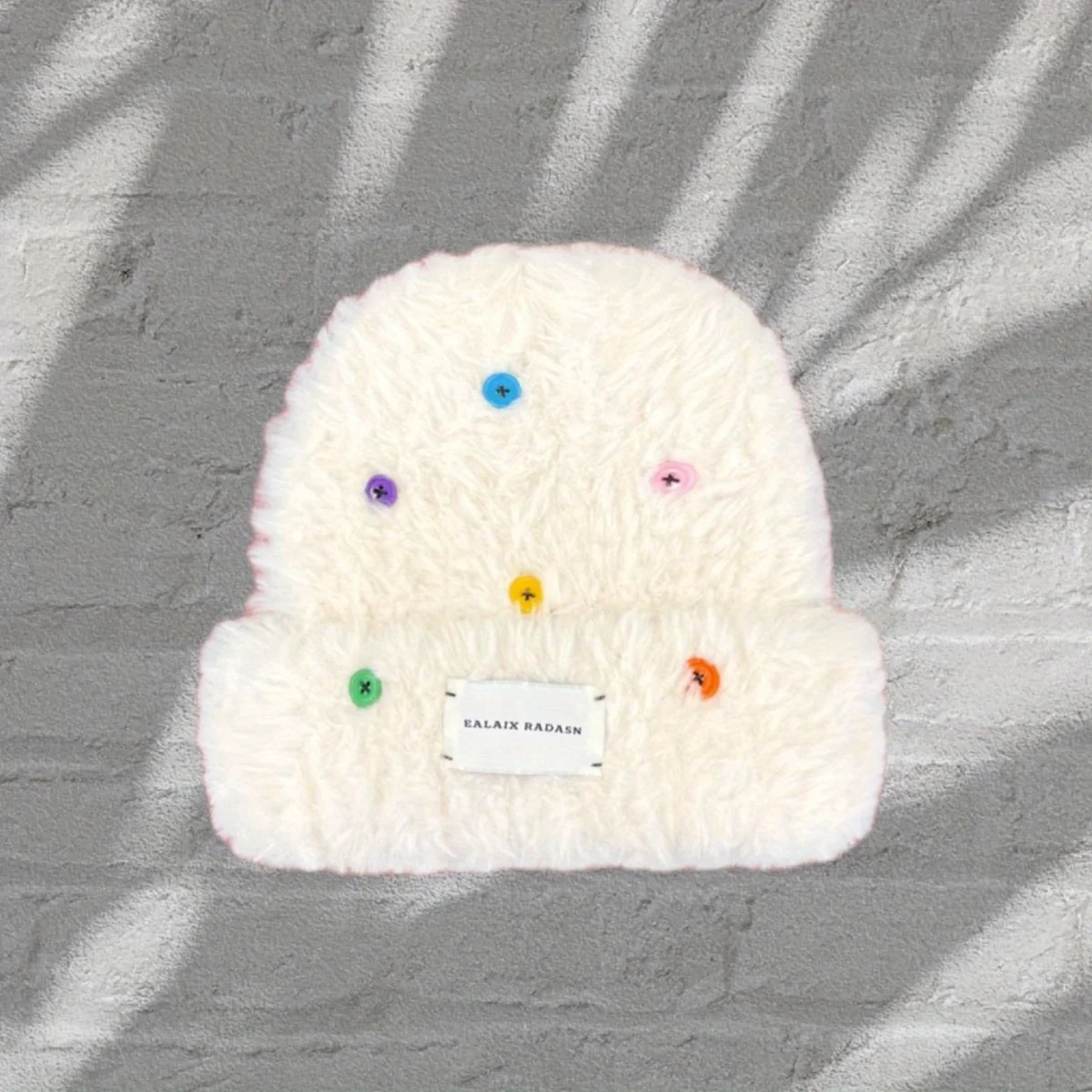 

Korean Fleece Knit Hat Large Size Design Face Slimming Warm Winter Beanie For Women Girls Casual Daily Outdoor Fashion