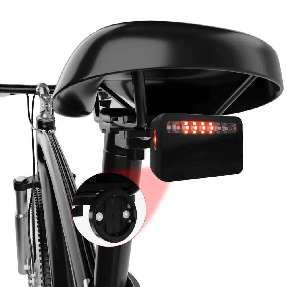DOMEN Bicycle Saddle Lamp Mount for Garmin Varia Radar Alloy Shockproof Bike Taillight Seatpost Bracket Bicycle Accessories