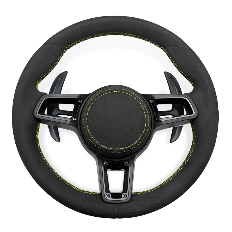 For Porsche 911 991 987 997 Cayenne 958 718 Boxster 918 Cayman Macan Panamera Taycan GT3 GTS RS 970 Customized Steering Wheel