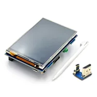 5pcs 3.5 inch LCD HDMI USB Touch Screen Real HD 1920x1080 LCD Display Py for Raspberri 3 Model Orange Pi Play Game Video MPI3508