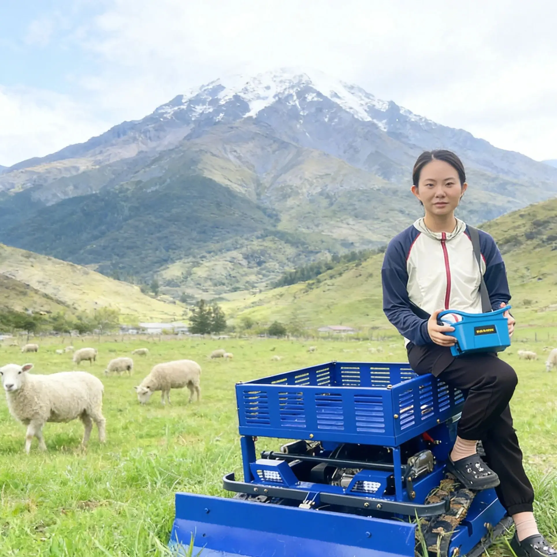

Customized petrol RC Lawn Mower US Plug EPA Certified All Terrain North America Australia Garden snow blowing storage lawn moers