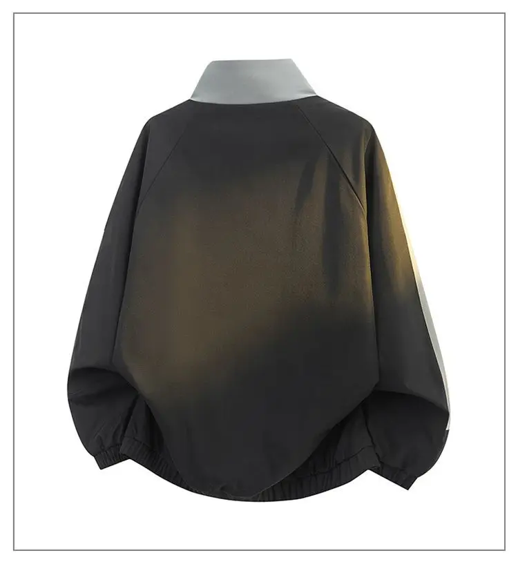 Men's Varsity Jacket an Classic Baseball Coat Bomber Jacket Color-blocking Light Weight Clothing Outdoor Coat Tops