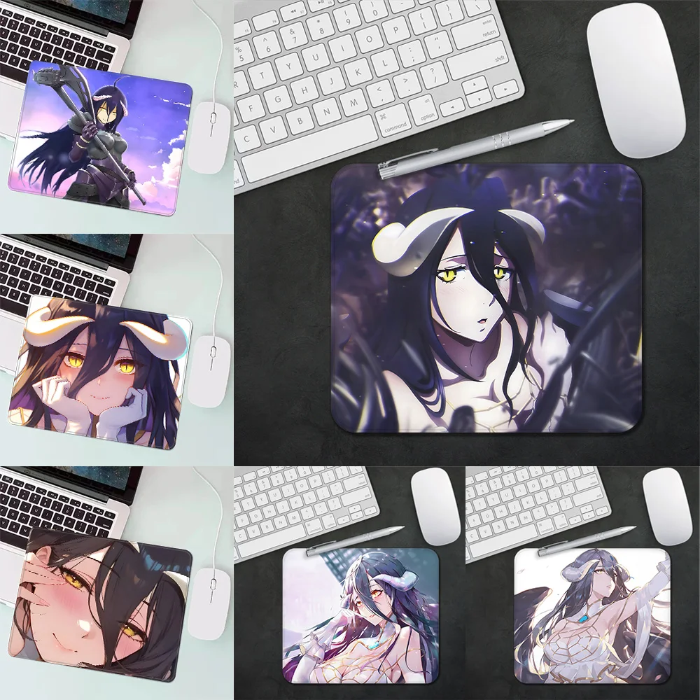 

Albedo Overlord Gaming Mouse Pad XS Small Mousepad For PC Gamer Desktop Decoration Office Mouse Mat Deskmat Rug