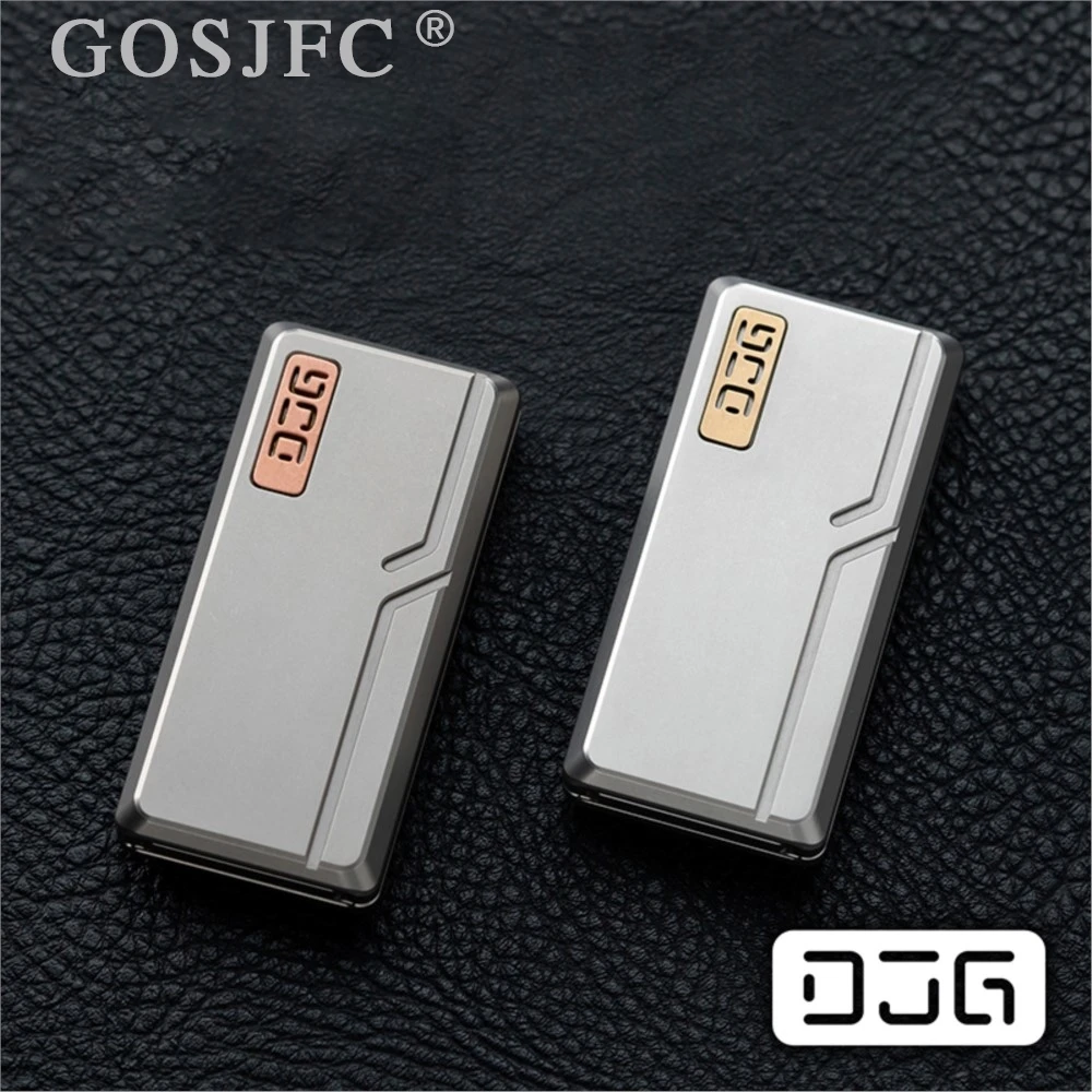DJGEDC – diapason en alliage de titane et acier inoxydable, curseur de poussée, Structure mécanique, jouets en métal, jouets Fidget EDC