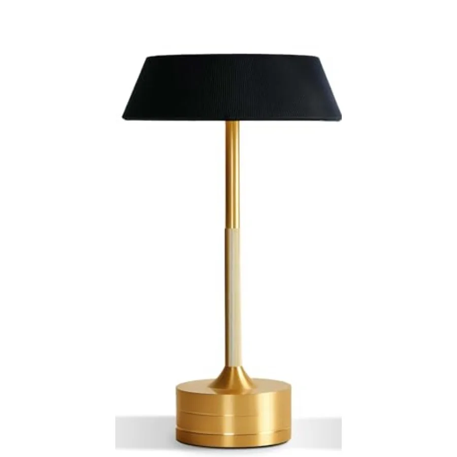 

Светодиодная беспроводная настольная лампа - Перезаряжаемый светильник для дома, прикроватной тумбочки, кухни - Маленькие диммируемые сенсорные светильники - Сенсорная лампа на батарейках