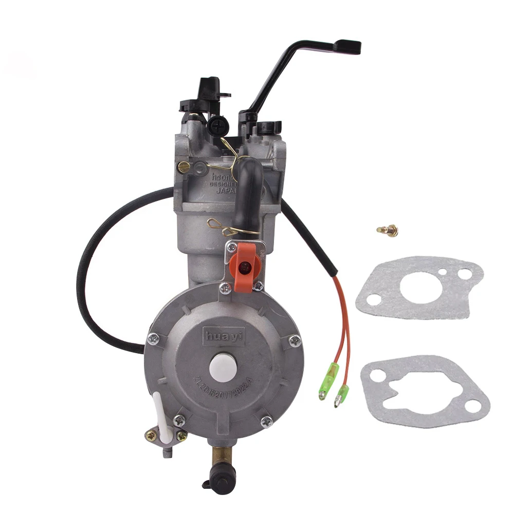 Automatic ER2500 2KW 168F Gasoline generator parts Engine LPG auto switching carburetor kit assy