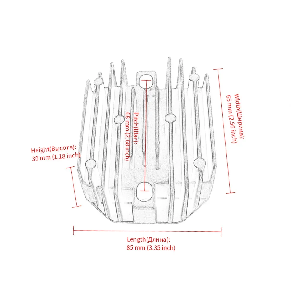 Rectificador regulador de voltaje, accesorio para TRACTOR KUBOTA BX1500, BX1800, BX1830, BX22, BX23, Z602E, B9200, G1800, F2000, KH41, 09230754, 15351-64601