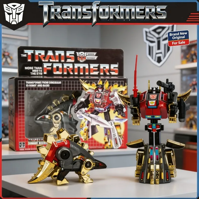 

Transformer Toys Deformation Robots G1 Series Dinobot Snarl‌ KO Version Stegosaurus Collectible Action Figures for Kids Adults