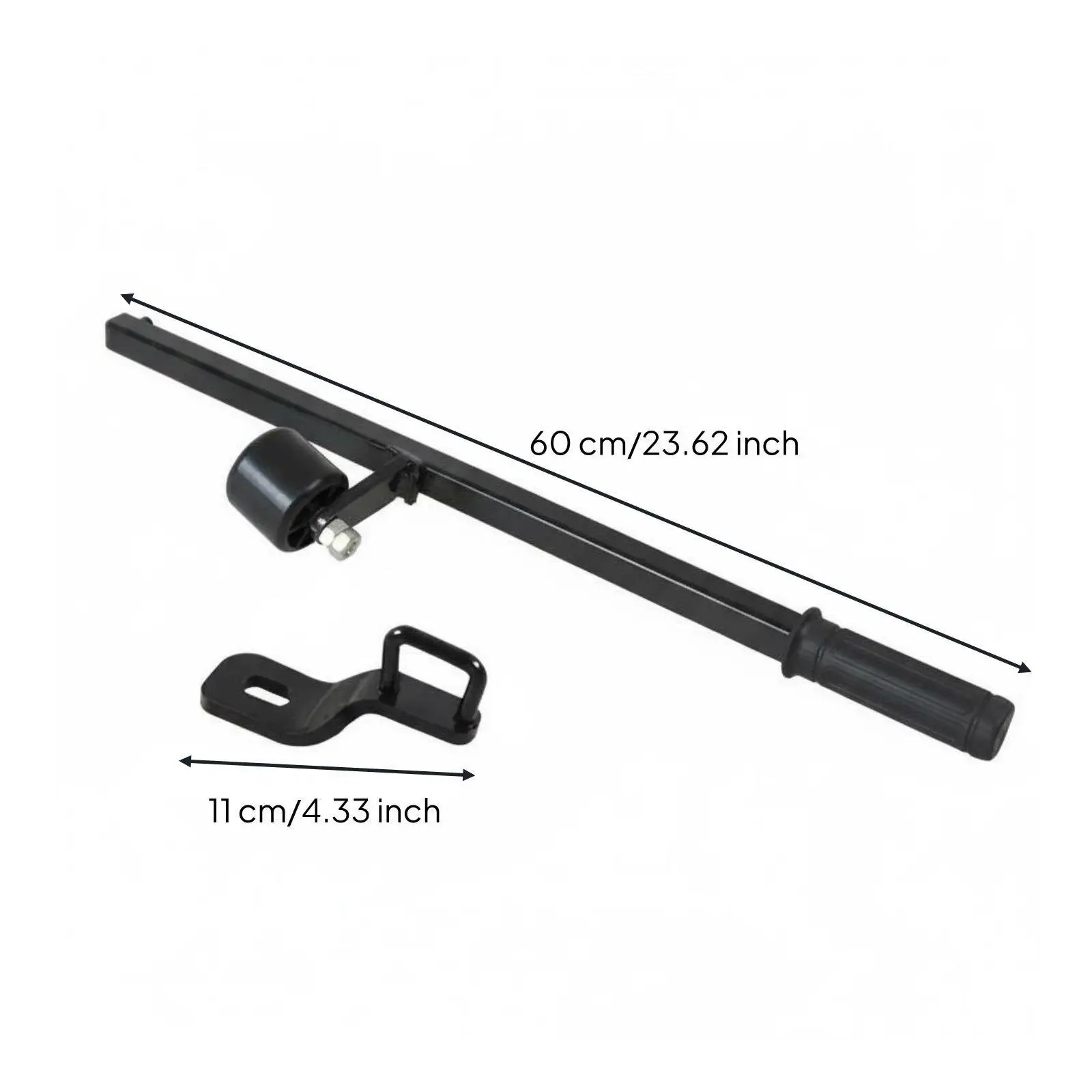Tire Bead Breaker with Nylon Roller Rim Protector Manual Tire Demount Bar for Car Repair Shop Garage Use