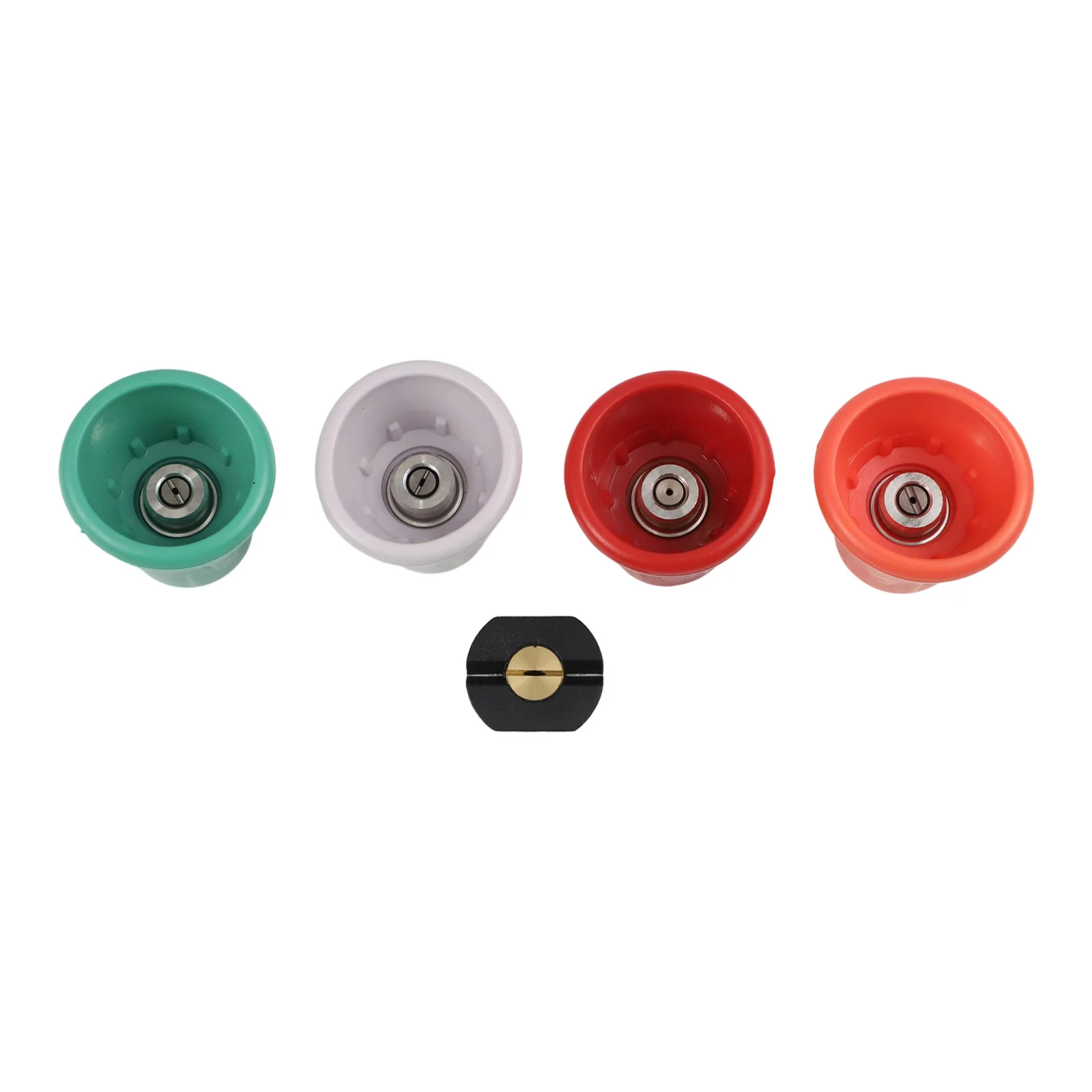 Cleaning Patios Pressure Washer Nozzle Set High Pressure Cleaning 5-Piece Set Easy Identification Enhanced Durability
