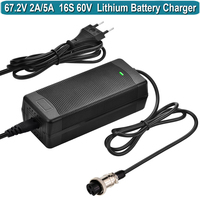 67.2V 2A   Charger for Yume X11 Y11 M10, Kaabo Mantis 10, 10 Pro, V2/ VSETT 10+, 10+R/Apollo 60V Phantom,Zero 10X