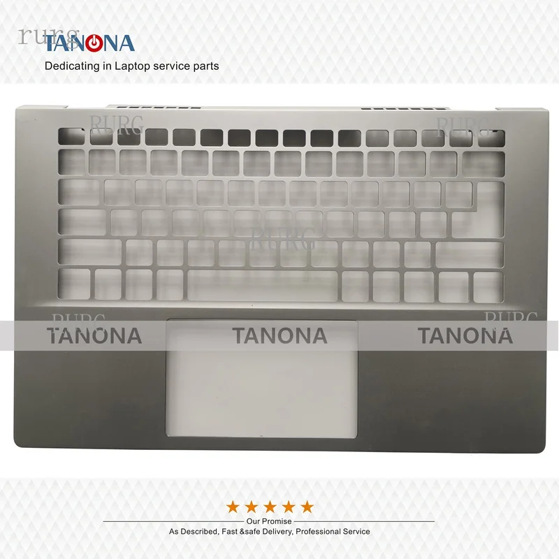 R+ New, compatible with FOR Dell Inspiron 5401 5402 5405, Palmrest Upper Case, KB ring, silver, 09TNWY