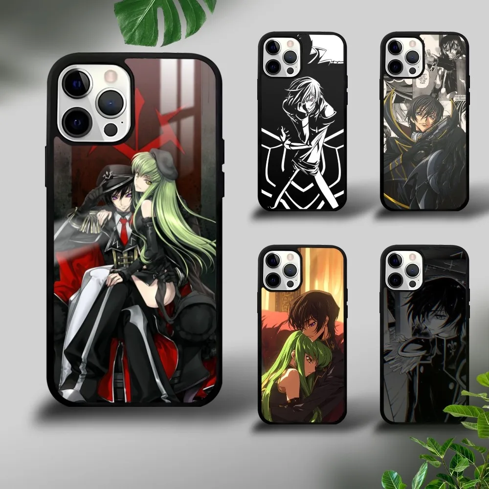 

Code G-Geass Anime Phone Case For iPhone 16 15 14 13 12 11 Pro Xs Max Mini Plus Celulares Hard Funda