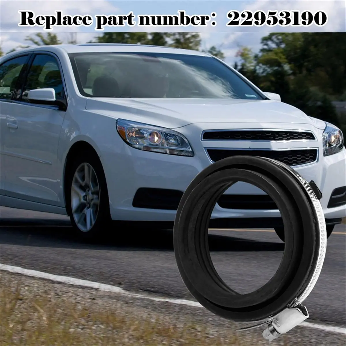#09E (Black)New Air Filter Outlet Bushing Throttle Hose Gasket Seal Clamp,Automotive Parts & Accessories
